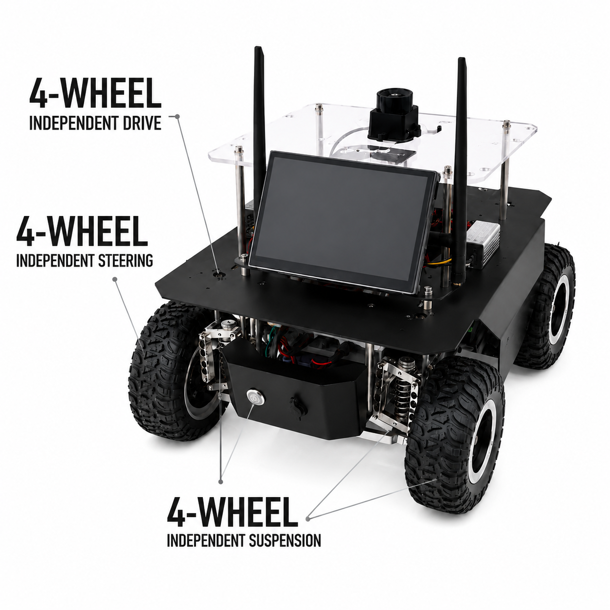 SFLZ300-P Configured Robot Chassis detail view 2