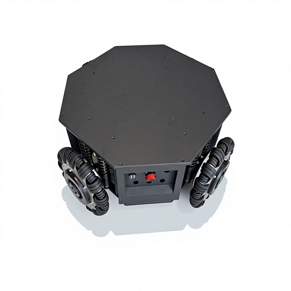 SFOW500 100 kg Omnidirectional Robot Chassis detail view 1