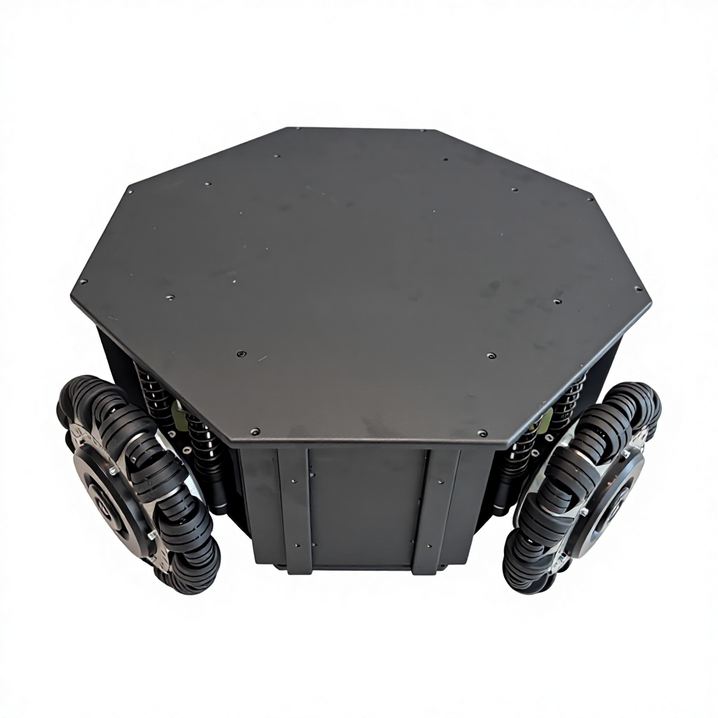 SFOW500 100 kg Omnidirectional Robot Chassis detail view 2